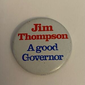 Jim Thompson A Good Governor button